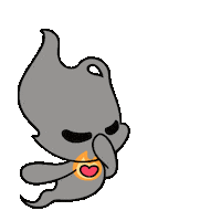 I Love You Kiss Sticker by Christophers Genie