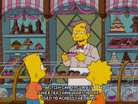 happy bart simpson GIF