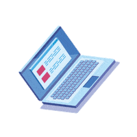 labieldelacomunidad laptop tecnologia trabajo mensaje Sticker