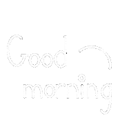 Good Morning Art Sticker