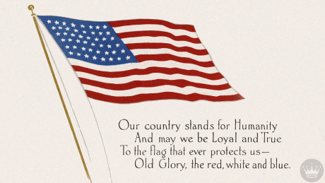 July 4Th Vintage GIF by Hallmark Gold Crown