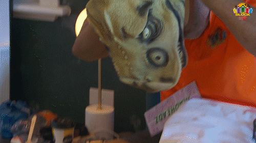 Channel 9 Mask GIF by The Block