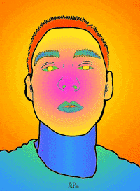 Self Portrait GIF by Miron
