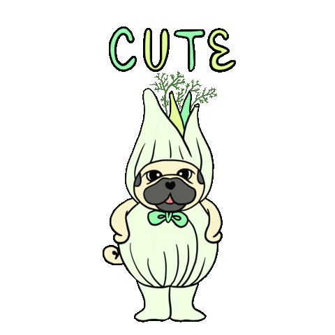 Ballet Pug Sticker