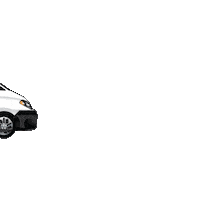 Orange Van Sticker by County Food Trails