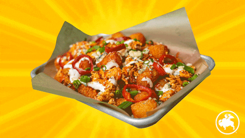 Tater Tots Food GIF by Buffalo Wild Wings