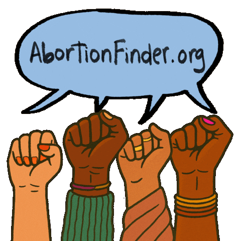 Reproductive Rights Power Sticker by INTO ACTION