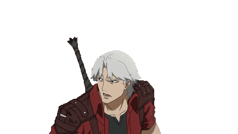 Get Out Of Here Devil May Cry Sticker by NETFLIX