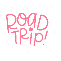 Driving Road Trip Sticker