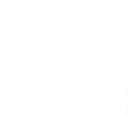 Happy Birthday Text Sticker