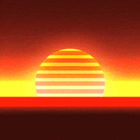Sun Sunset GIF by jaydr.1