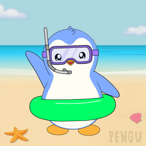Summer Time GIF by Pudgy Penguins