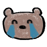 Happy Bear Sticker