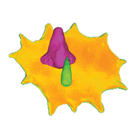 Sick Nose Sticker by JEREMY'S PLAYGROUND