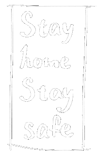 yushan86 stayhome staysafe 防疫 shan3 Sticker