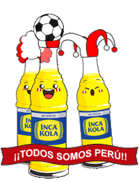 futbol peru Sticker by Inca Kola