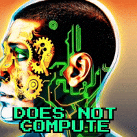 Robot Explain GIF by The LSD Hotel