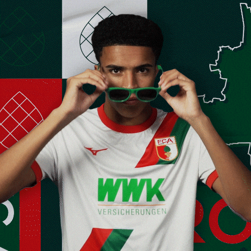 Football Posing GIF by FC Augsburg 1907