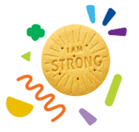 GirlScoutsWW girl scouts girl scout cookies girl scouts ww lemon-ups Sticker