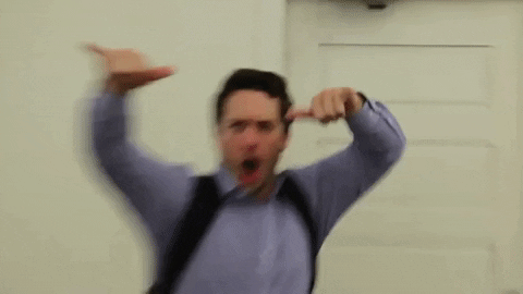 Celebration Hang Loose GIF by Corporate Bro