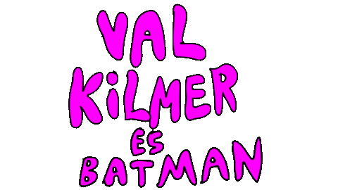 val kilmer batman Sticker by deladeso