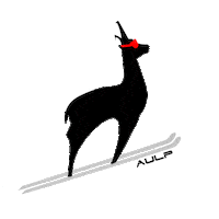 Amateis aulp amateis chamoisvolant amateisaulp Sticker