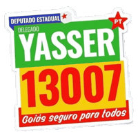 Pt Deputado Estadual Sticker by Delegado Yasser