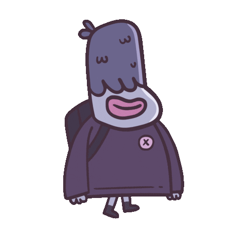 Happy Ghost Sticker