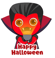 Halloween Vampire Sticker by CIMB Bank