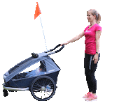 LAUFMAMALAUF sport fitness laufmamalauf croozer Sticker