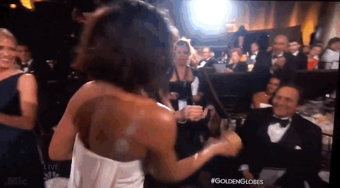 golden globes mic GIF