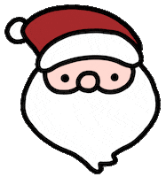 Christmas Santa Sticker by wakuta