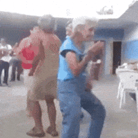 Old Woman Dancing GIF