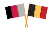 Flag Belgium Sticker by Plannercon Europe