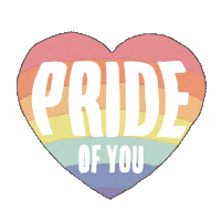 gay pride love Sticker by Kaart Blanche