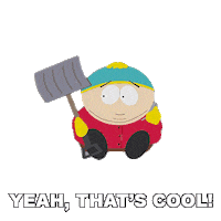 Eric Cartman Shovel Sticker by South Park