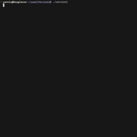 Démo de la version 2 du Snake autonome
