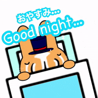 horseface19930912 good night おやすみ GIF