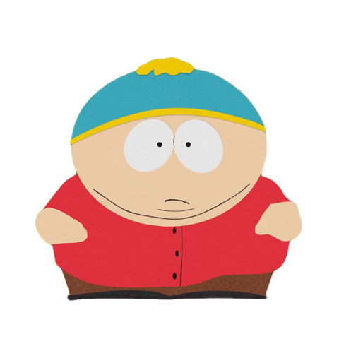Cartman What Sticker by South Park