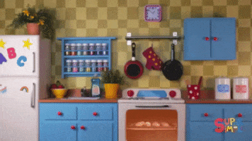 muffin man sliding GIF by Super Simple