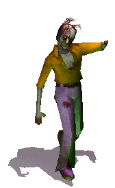 zombie STICKER