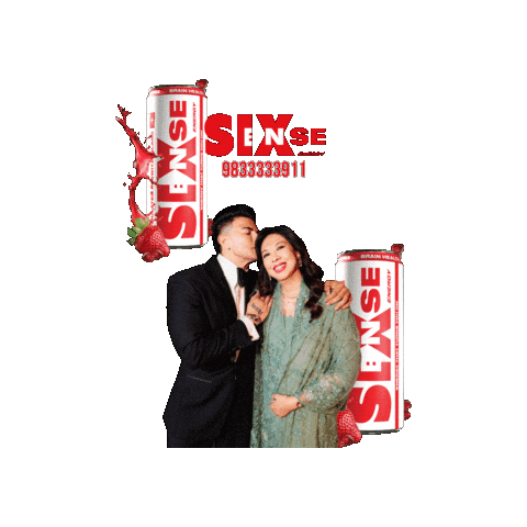 Energy Drink Water Sticker by one life private limited