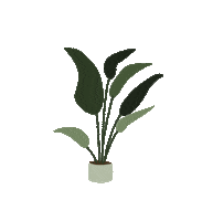 TheTerracebyLopera green plant tree tropical Sticker