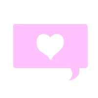 Heart Speak Sticker by Gryega