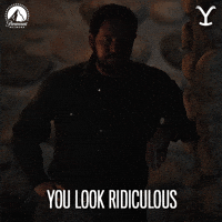 You Look Ridiculous Paramount Network GIF by Yellowstone