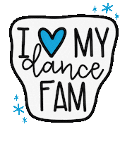 Black And White Dance Sticker by Poptimism Art and Lettering