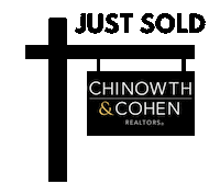 Just Sold Sticker by Chinowth & Cohen Realtors