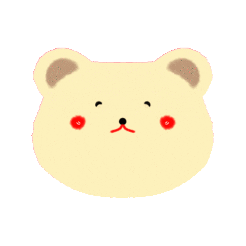 Happy Bear Sticker