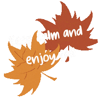 Fall Keep Calm Sticker