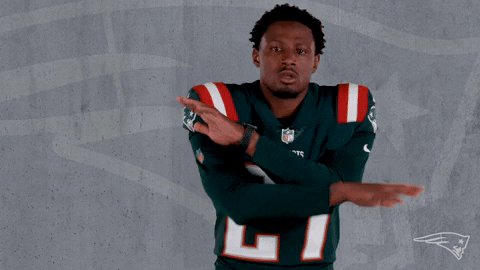 No Good Reaction GIF by New England Patriots